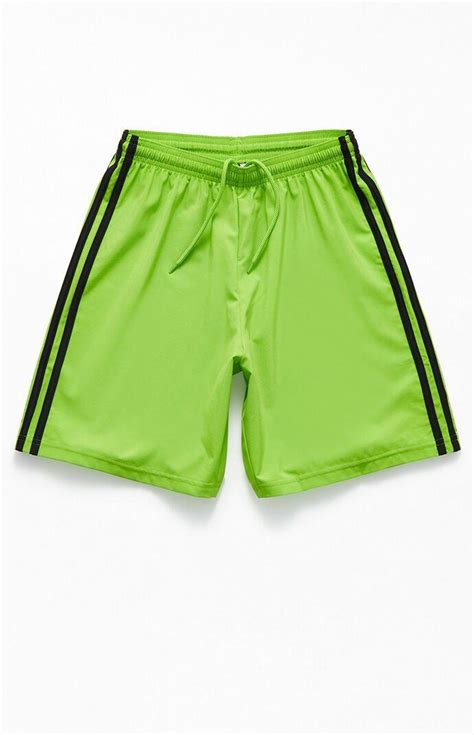 adidas shorts neon grün|Green Neon Shorts .